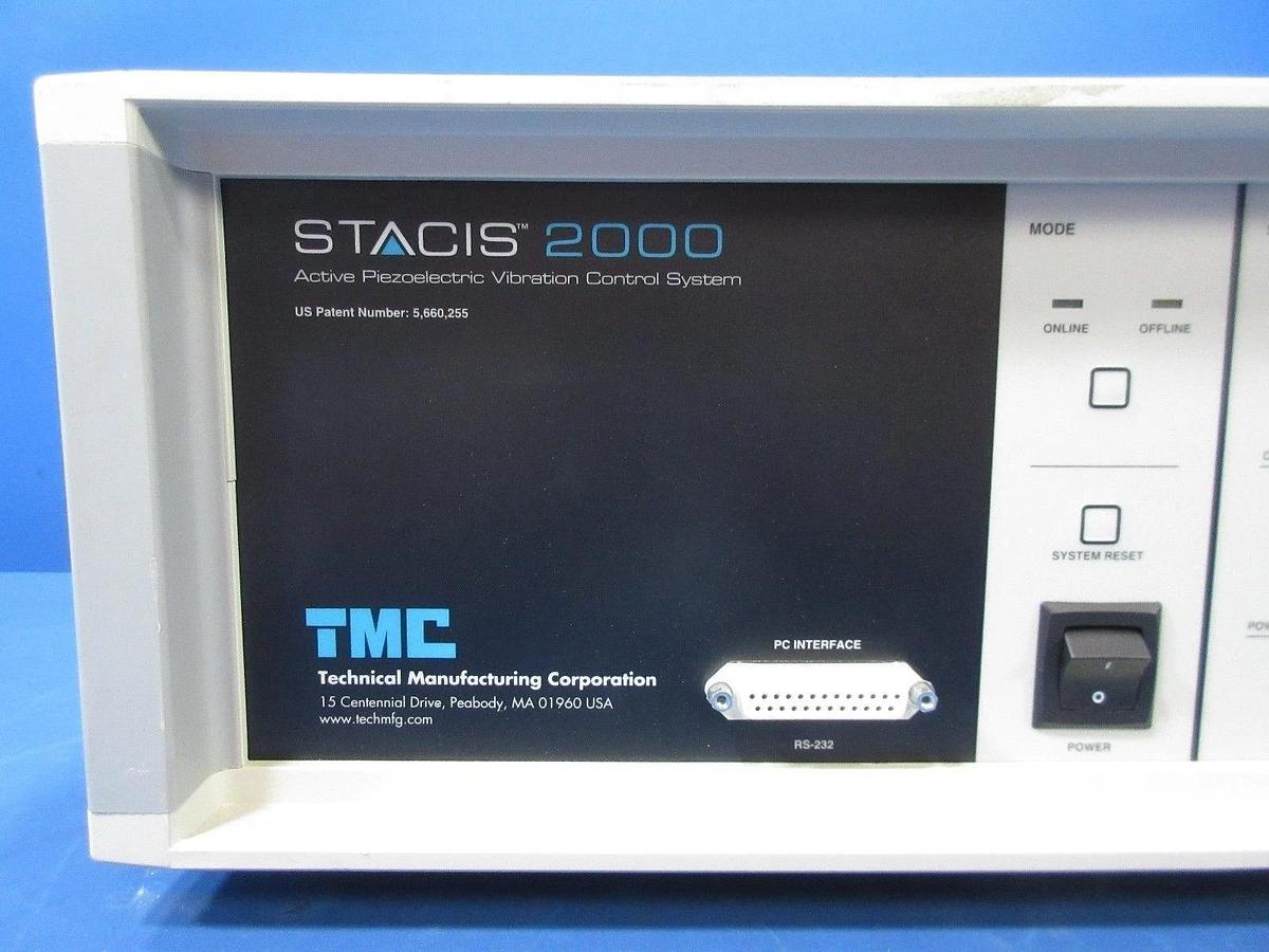 Used TMC 21-26692-02 Active Piezoelectric Vibration Control System STACIS 2000 Used
