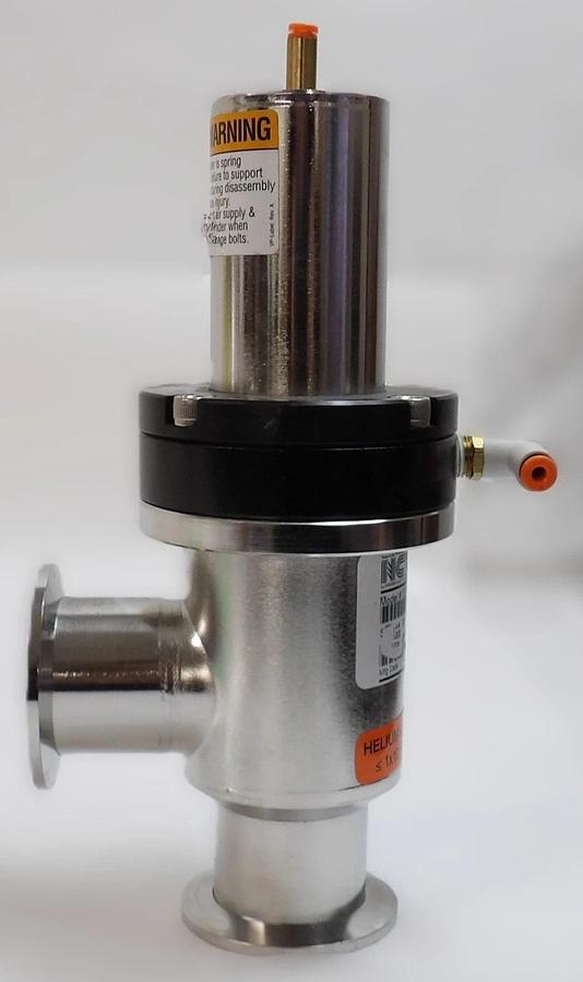Used Nor-Cal Products 3870-01383 Pneumatic Angle Valve NW40 AMAT Working Surplus