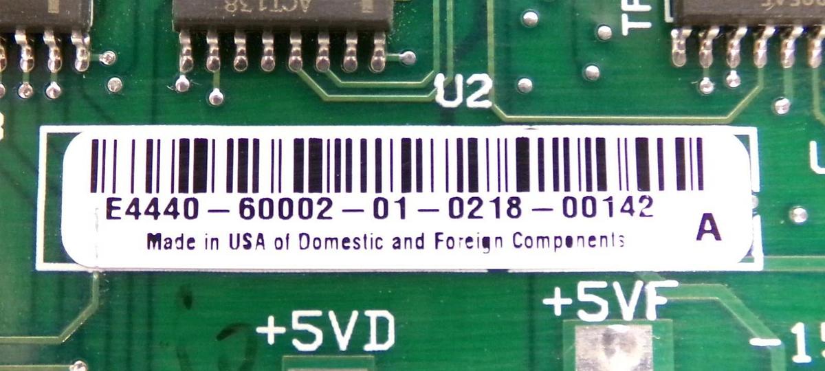 Used Agilent E4440-60002 Front End Driver Board Assembly PCB Card E4440A Surplus