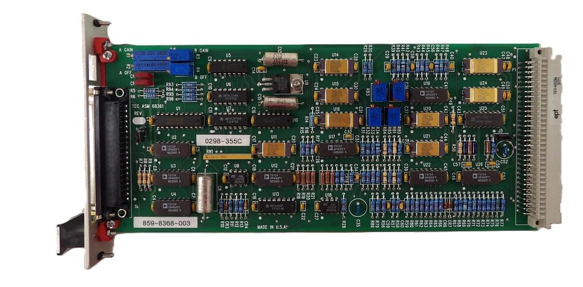 Used Anorad TEC ASM 68361 Commutator PCB Card SVG 859-8368-003 Working Surplus