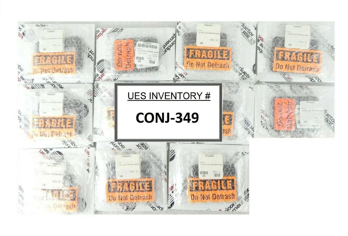 Varian Semiconductor Equipment F7543001 Graphite Entrance Aperture Lot of 11 New