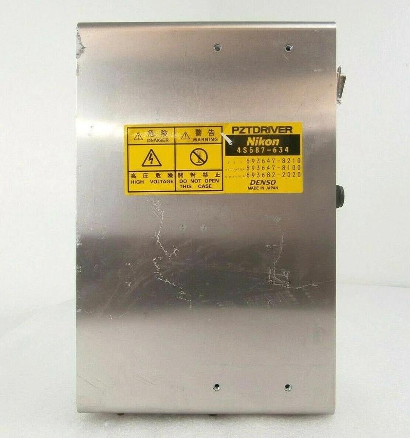 Used Denso 593682-2020 Servo Driver PZTDRIVER Nikon 4S587-634 Damaged Plug NSR As-Is