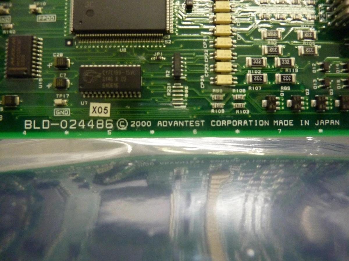 Used Advantest BLD-024486 Processor PCB Card PLD-424486CC FW SIS-007171A 00 Working