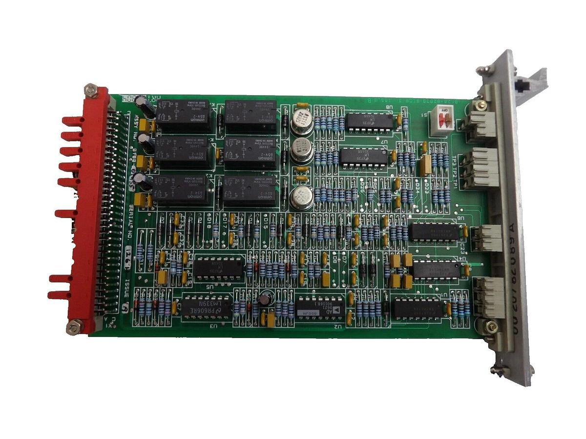 Used AMAT Applied Materials 0100-01455 Spin/Scan Interlock PCB Card Working Surplus