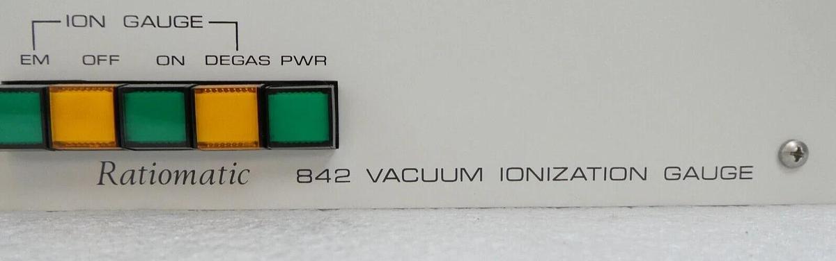 Varian Semiconductor K3132-304 842 Vacuum Ionization Gauge Controller 160XP New