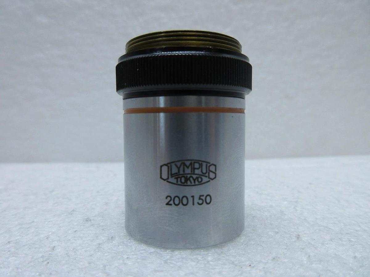 Used Olympus Microscopy NeoPlan10 Microscope Objective 0.25 Working Surplus
