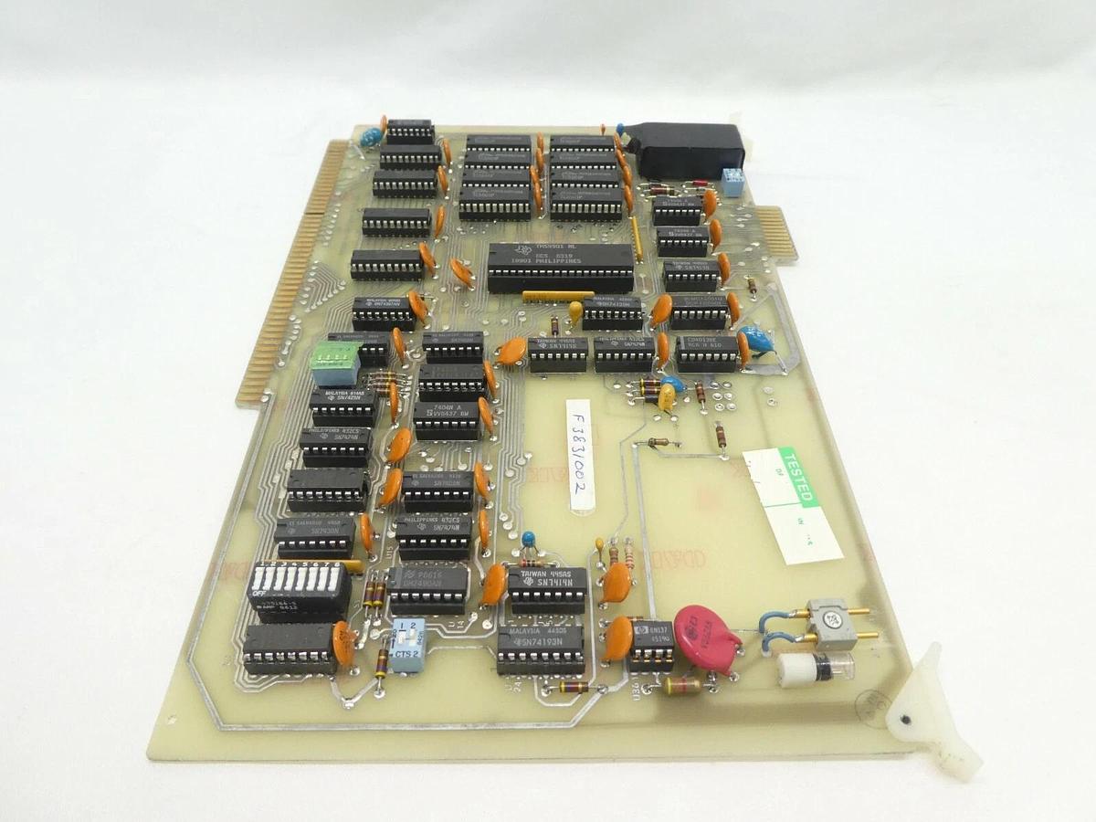 Used Varian VSEA F3831002 Power Fail/RTC PCB Card D-F3831001 Rev. G Working Surplus