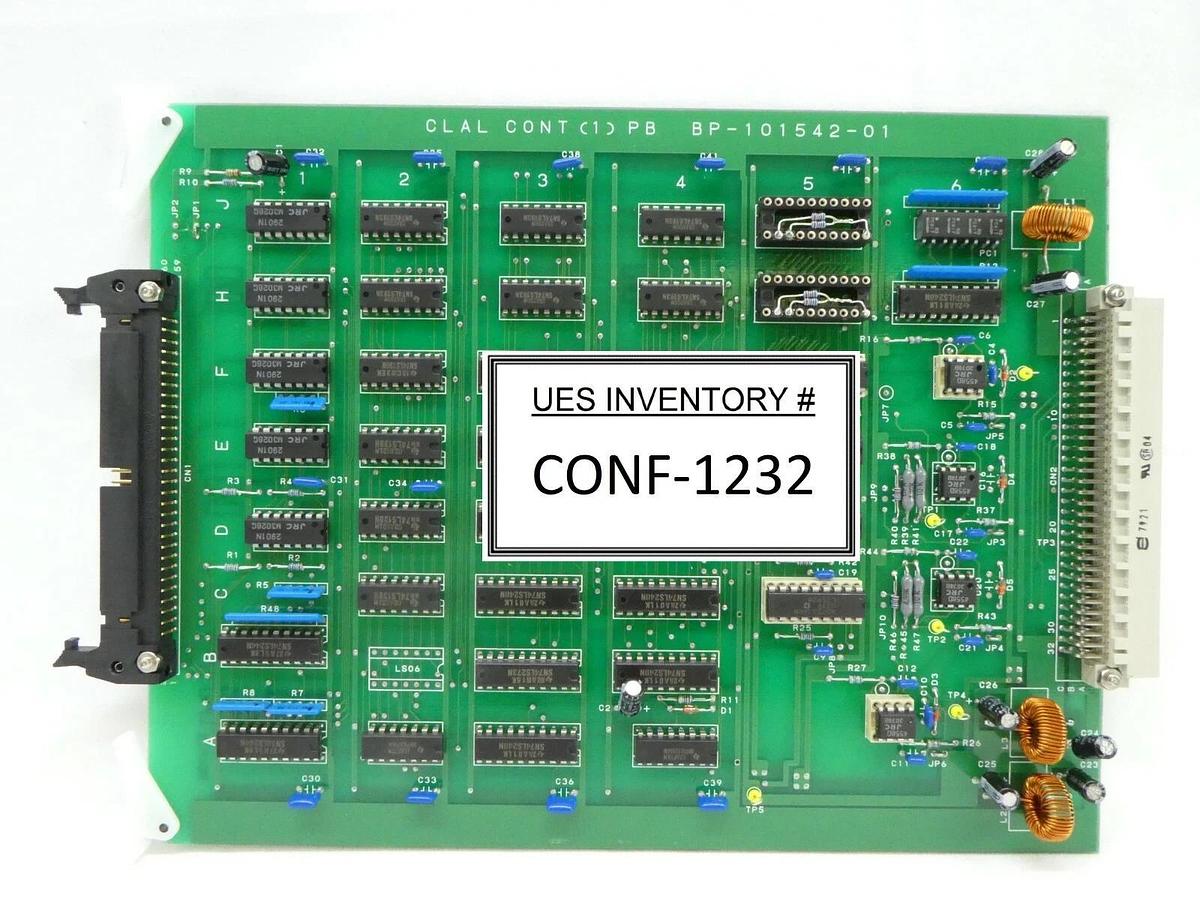 Used JEOL BP101542-01 CLAL CONT(1) PB PCB Card JWS-7555S SEM Working Spare
