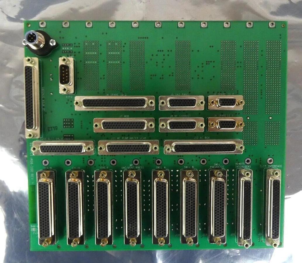 Used AMAT Applied Materials 60-CPCI-A08-100 Expansion Backplane PCB RMN-50M3 Working