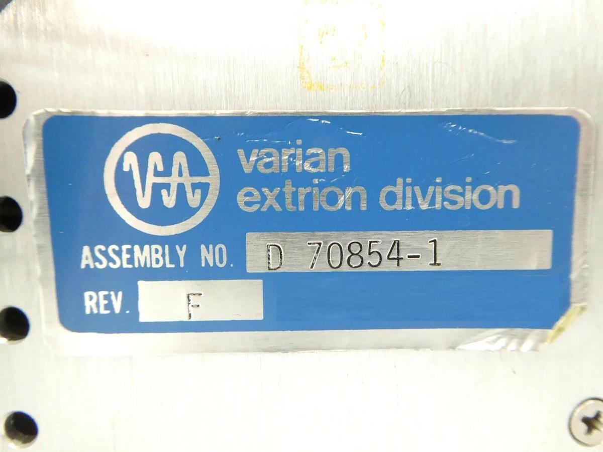 Refurbished Varian Ion Implant Systems 70854001 End Station System Controller Refurbished