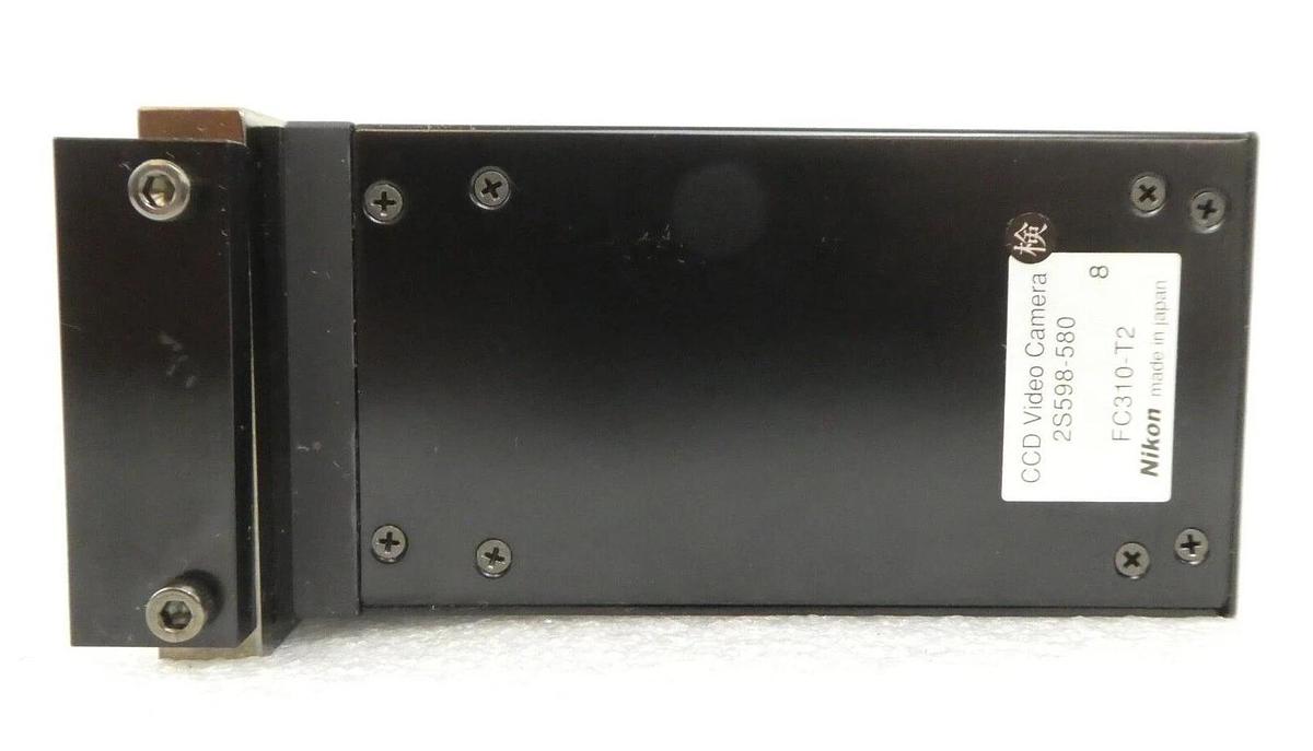 Used Nikon 2S598-580 CCD Video Camera FC310-T2 Assembly with Filter NRM-3100 Working