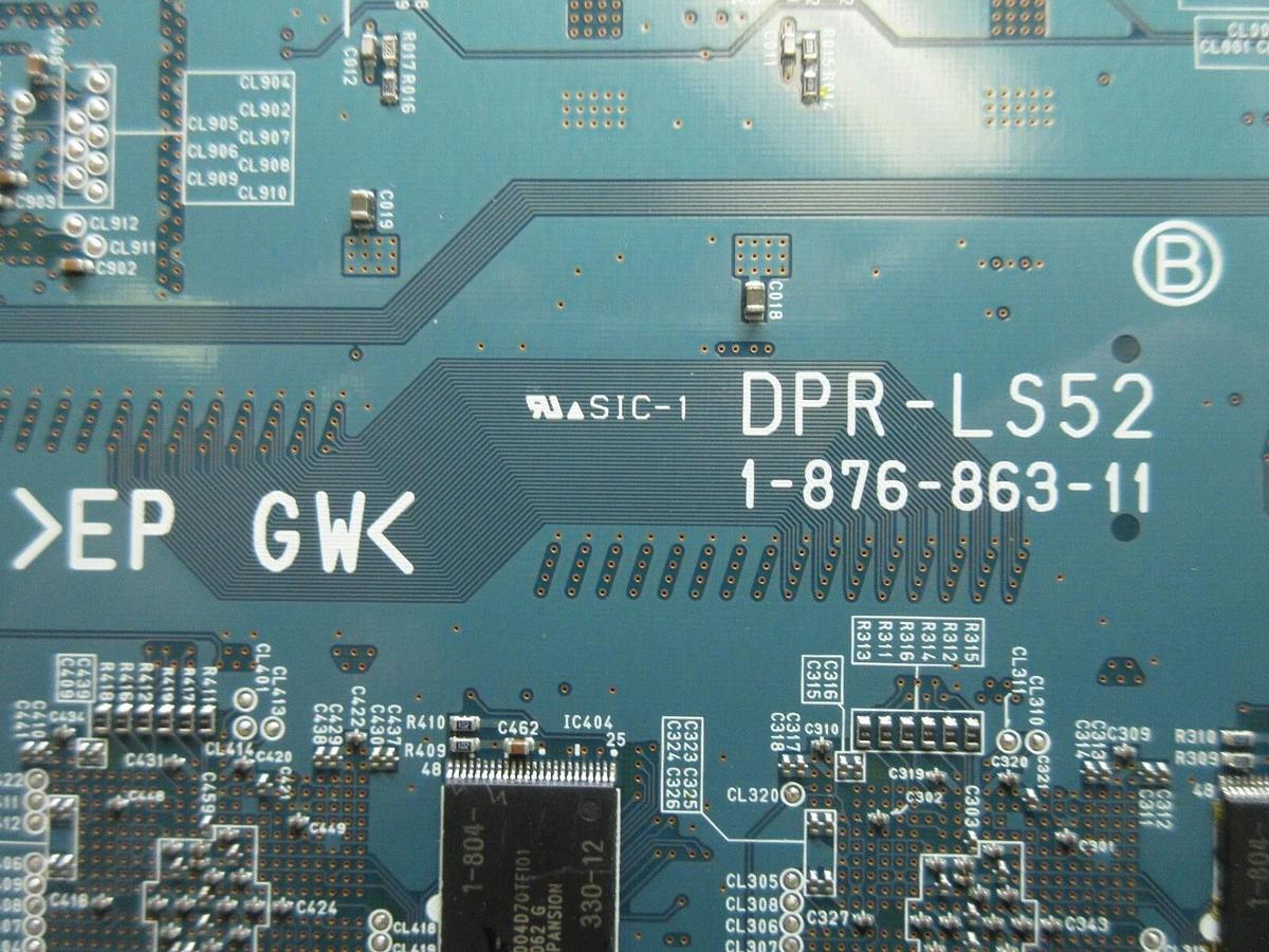 Used Sony 1-876-863-11 Processor PCB Card DPR-LS52 Nikon 4S025-362 NSR Working