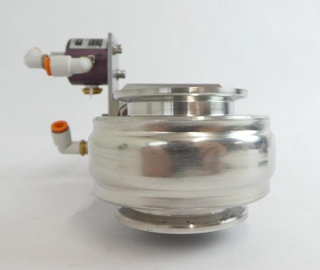 Used VAT 01032-KE11-AOK1 Mini UHV Gate Valve Assembly W/Purge Working Surplus