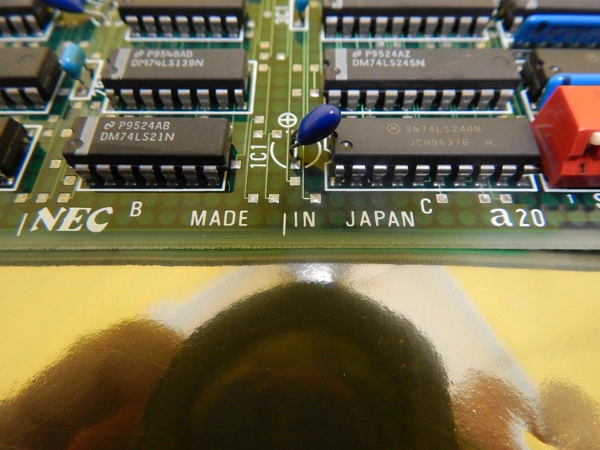 Used NEC PC-9801-29N Interface C Bus PCB Card FC-9801U Nikon OPTISTATION 3 Used
