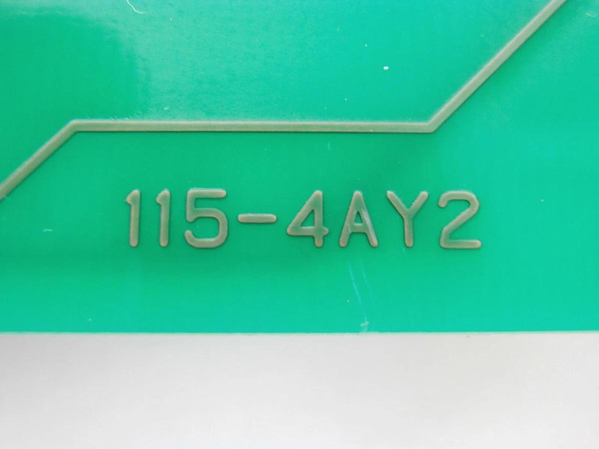 Used RKC Instrument 115-4AY2 Fuse Connector PCB TEL Tokyo Electron Telius Working