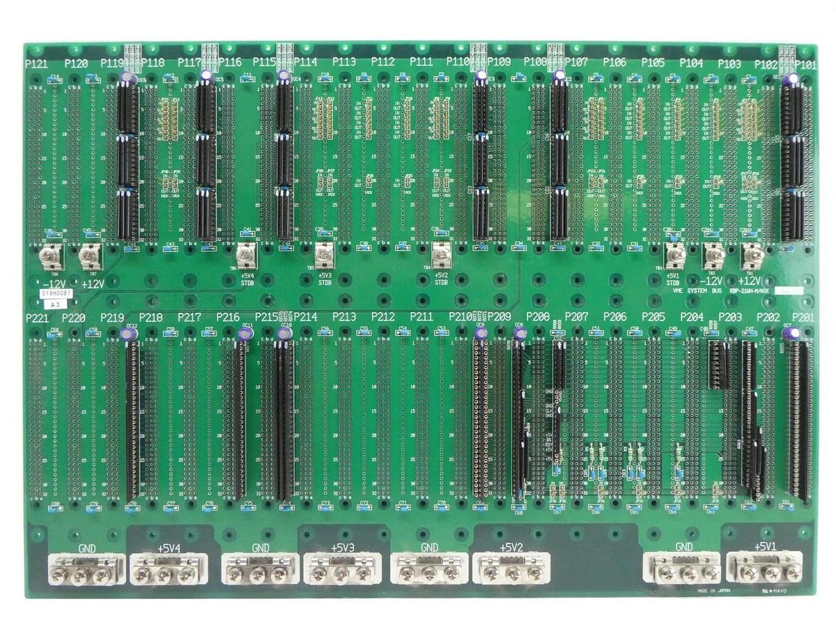Used Nikon RBP-21WH-M/NIK VME System Bus Backplane Board PCB NSR-S205C Working Spare