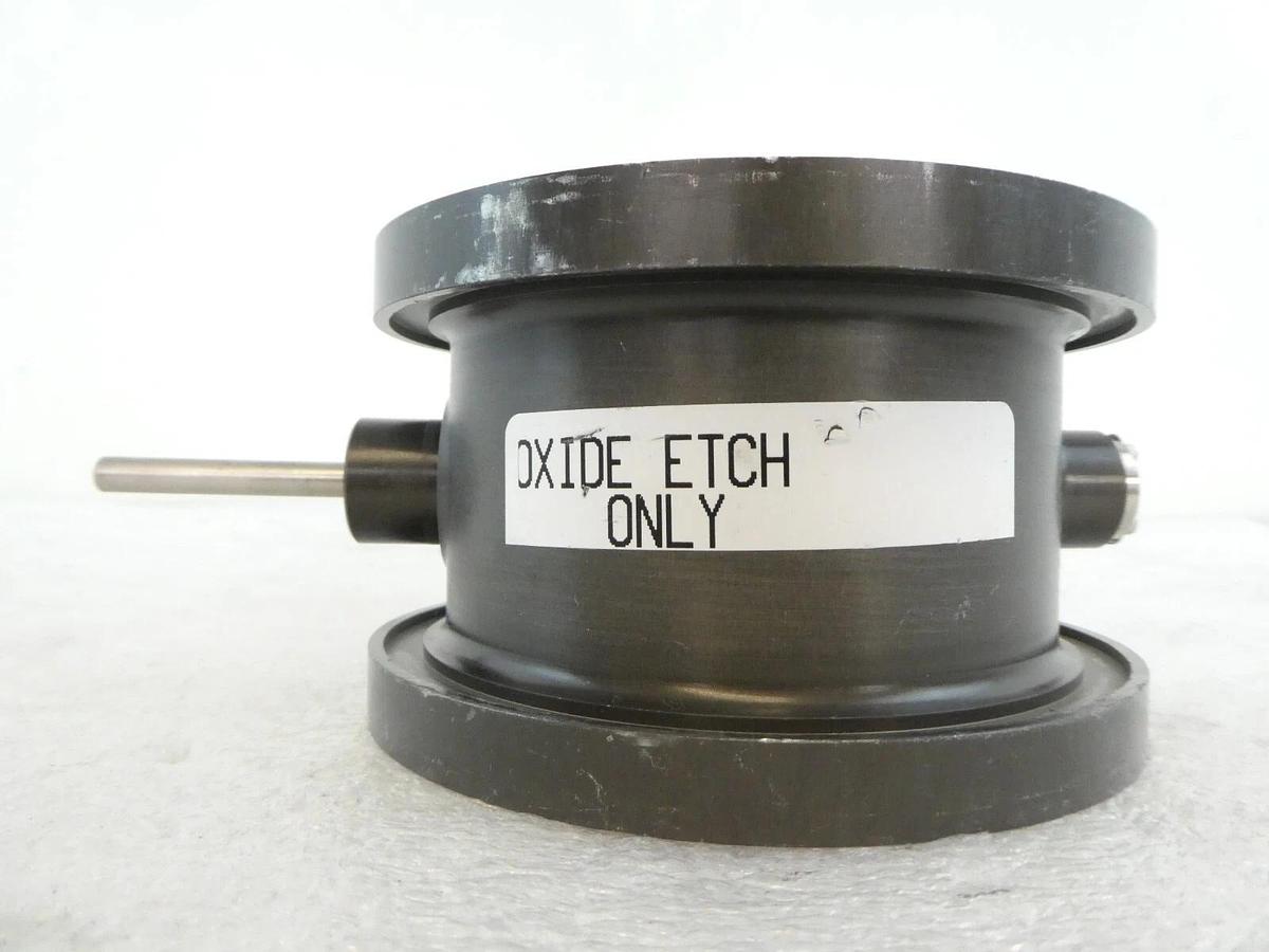 Used AMAT Applied Materials 0010-09019 P5000 Etch Throttle Valve Flange Body Working