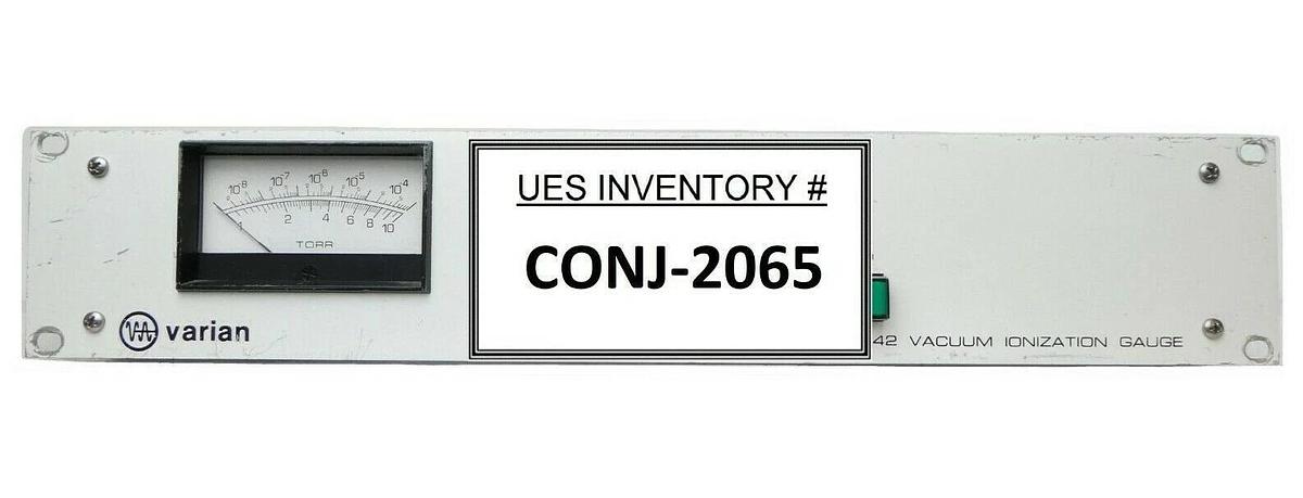 Used Varian Semiconductor VSEA 842-302 842 Vacuum Ionization Gauge Controller Working