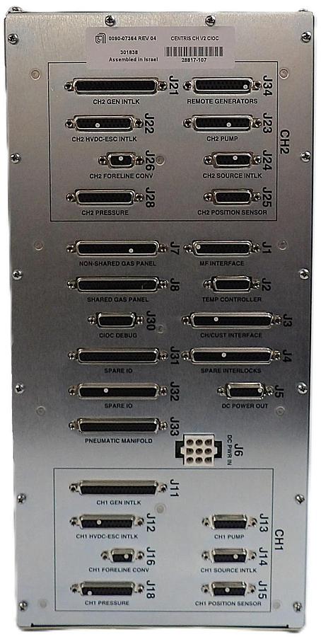 Used AMAT Applied Materials 0090-07364 CENTRIS CH V2 Working