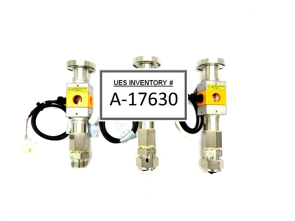Used Tokyo Flow Meter HF-M30 Helical Inline Flow Meter 2 ~ 20 L/min Lot of 3 Working