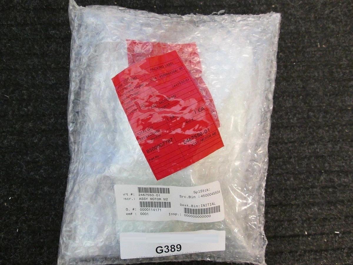 Used ASM 2467550-01 Motor M2
