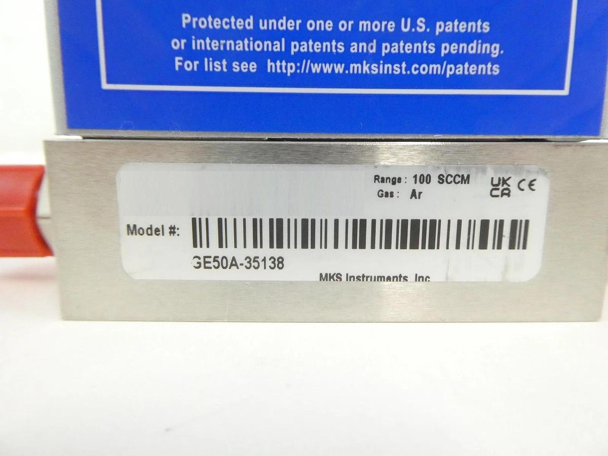 Used MKS Instruments GE50A Mass Flow Controller MFC GE50A-32796 GE50A-31531 Lot of 5