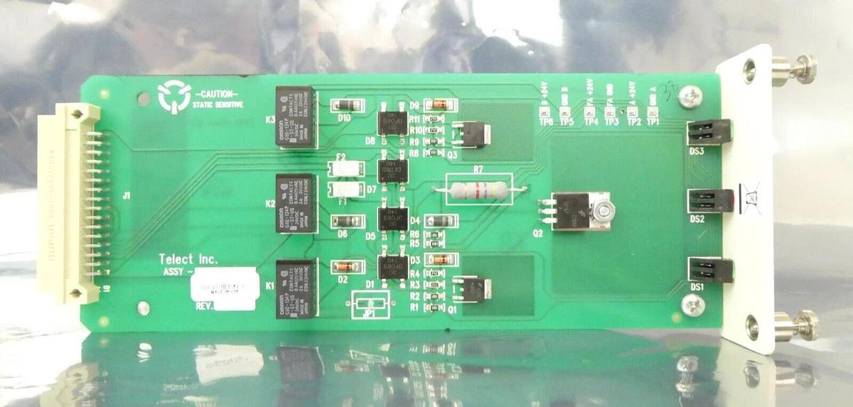 Used Telect 400223 Standard Module Alarm PCB Card 301727 Lot of 2 Working Surplus