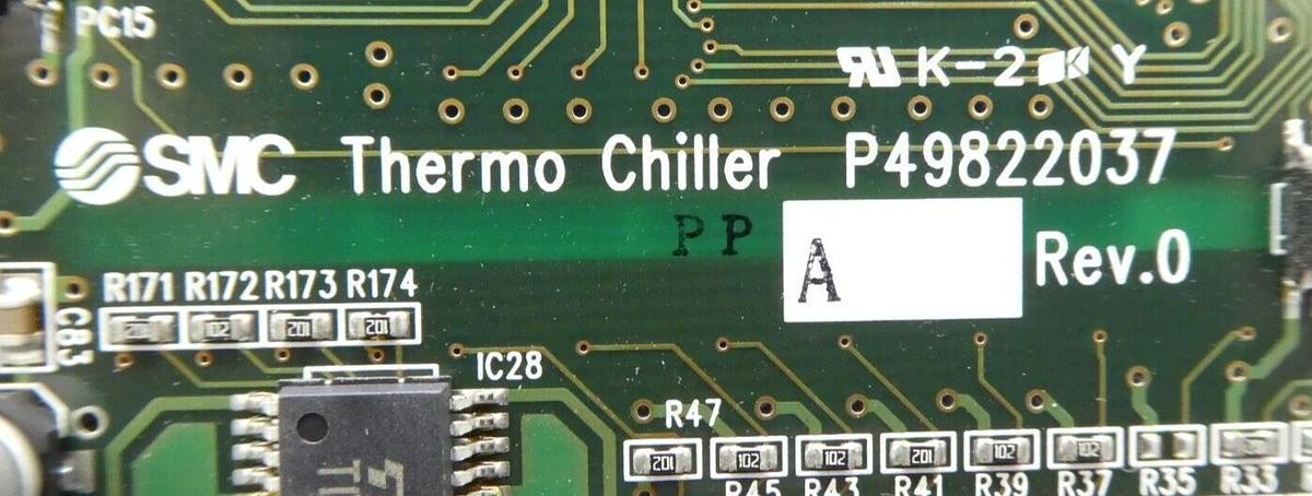 Used SMC P49822037 Thermo Chiller Display Panel Interface PCB Lot of 4 Working Spare