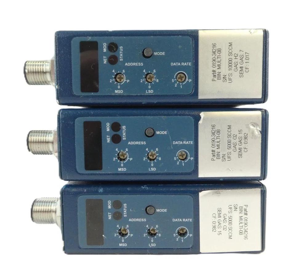 Used Aera PI-98 Mass Flow Controller MFC Reseller Lot of 9 Working Surplus