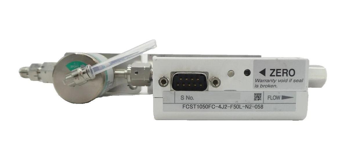 Used Fujikin FCST1050FC-4J2-F50L-N2-058 Mass Flow Controller MFC CKD AGD11R-4R Spare