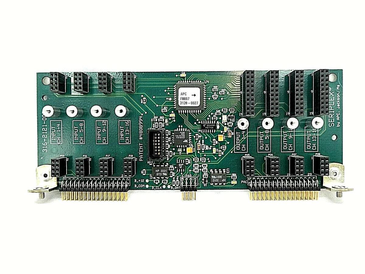 Used Square D 316-2121-003 Analog Motherboard PCB Seriplex AMAT 0660-01506 Working