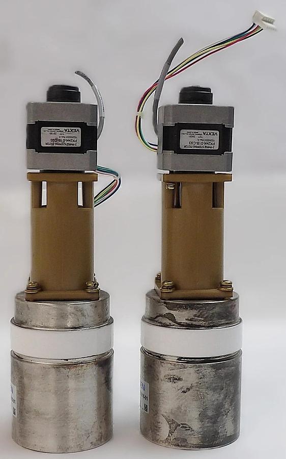 Used Meiden 12100018-01 Variable Vacuum Capacitor Lot of 2 Working