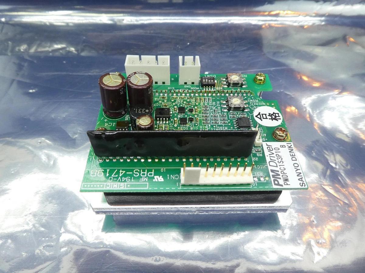 Used Sanyo Denki PMDPC1S3P10 PM Driver PCB PRS-4719B Reseller Lot of 8 Working Spare