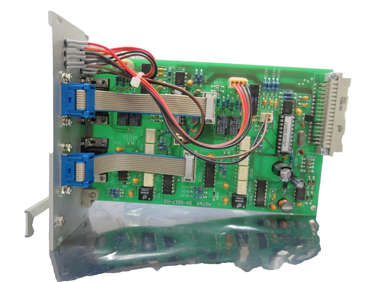 Used ASTeX 34-0017-02 Liquid Chemical I/O Smart Controller PCB Card MKS Working