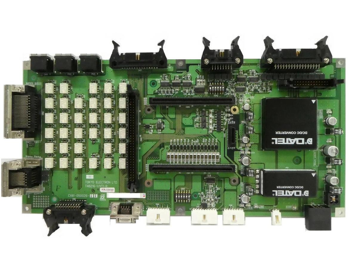 Used TEL Tokyo Electron TAB216/1/VT1-R Interface Board PCB CX08-050026-11 Spare