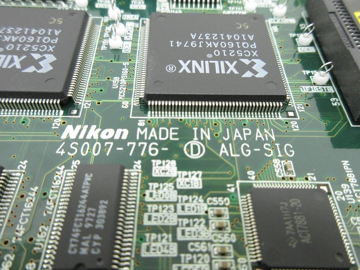 Used Nikon 4S007-776-D Interface Board PCB ALG-SIG NSR-S204B Step-and-Repeat Used