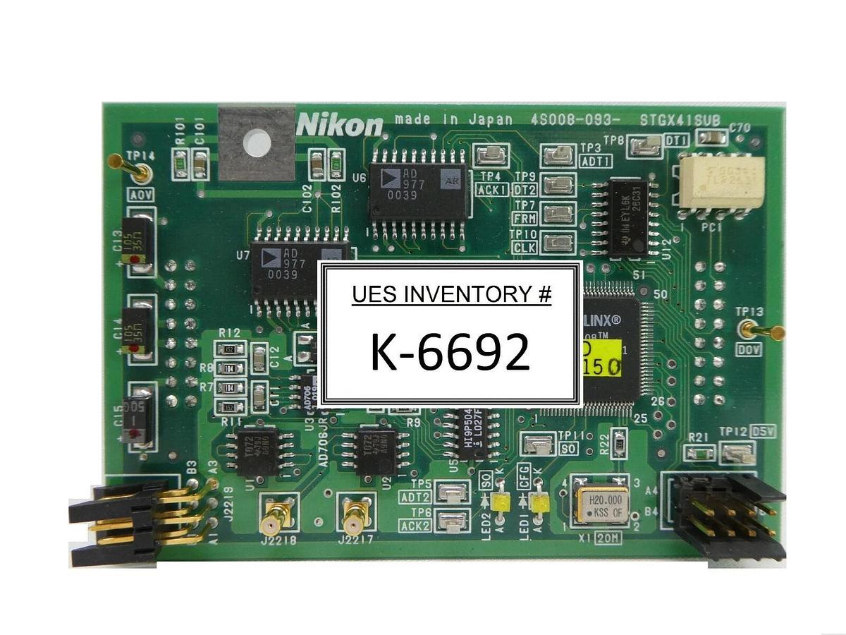 Used Nikon 4S008-093 Processor Board PCB STGX41SUB NSR-S205C Working Spare