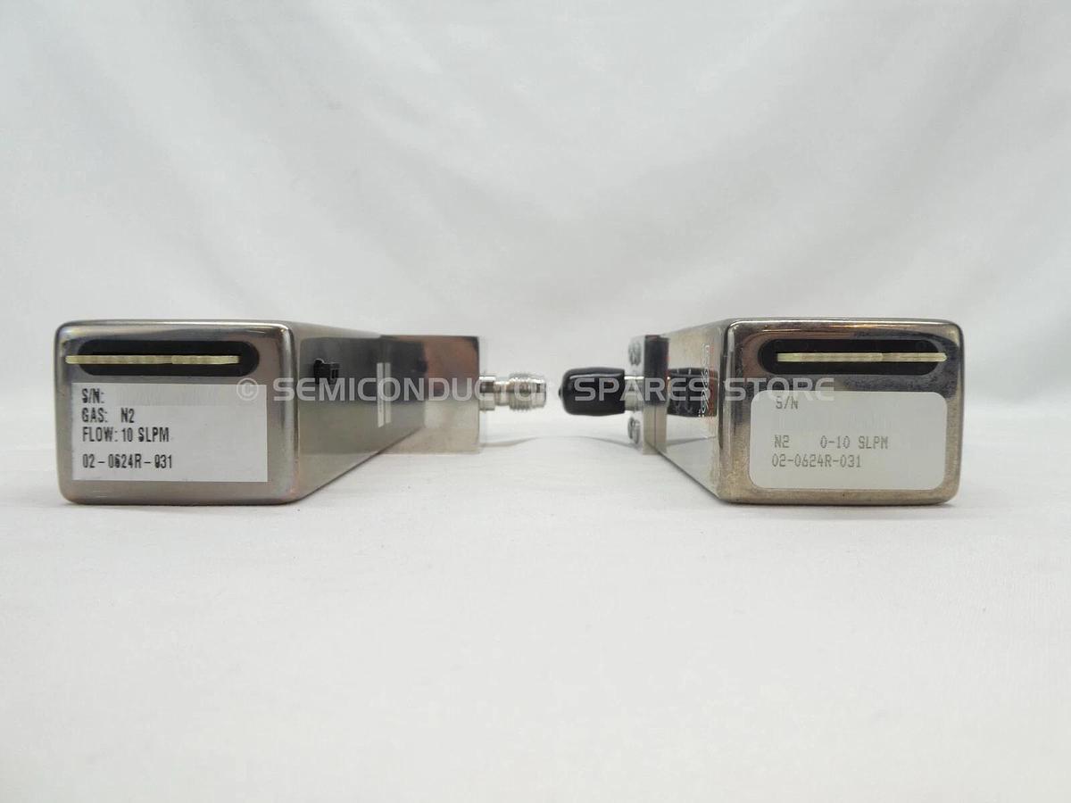 Refurbished Brooks 02-0624R-031 Mass Flow Controller MFC 5964 N2 Lot of 2 OEM Refurbished