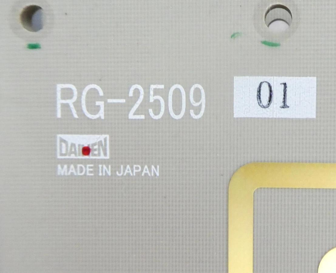 Used Daihen RG-250901 RF Generator Interface Board PCB RG-2509 YGA-36B Working