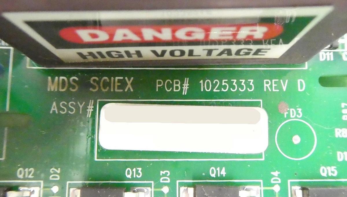 Used AB Sciex 1033520 Spectrometer Power Module Assembly 1025333 Working