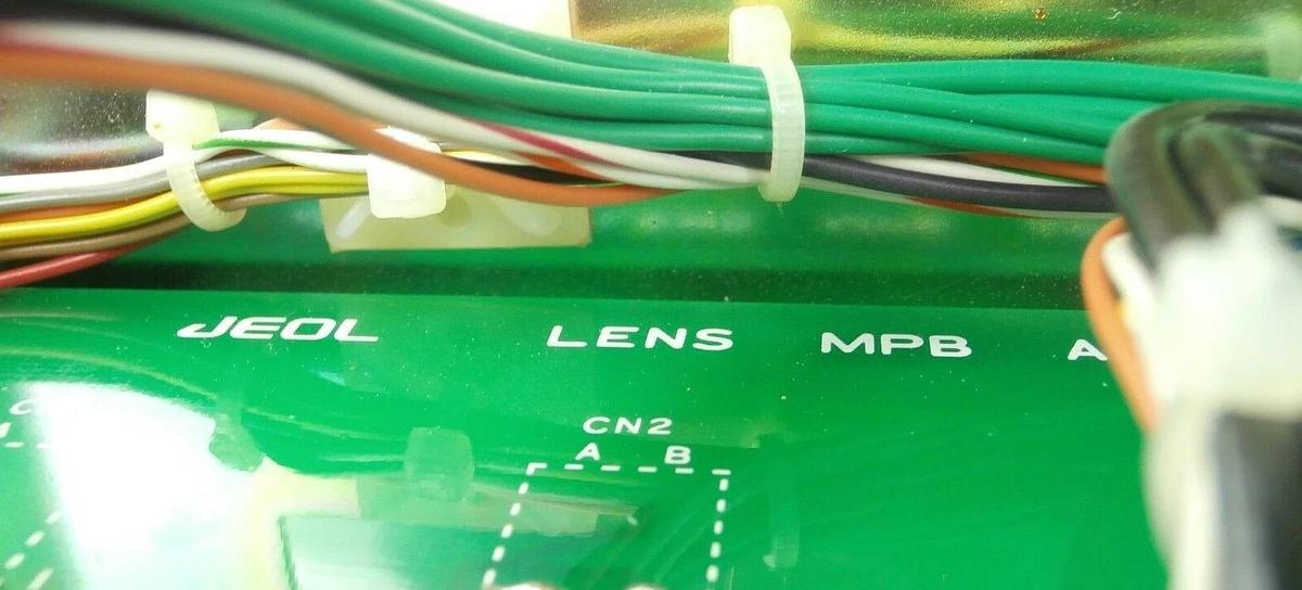 Used JEOL AP002100(00) Backplane PCB KI Assembly LENS MPB JSM-6400F Used Working