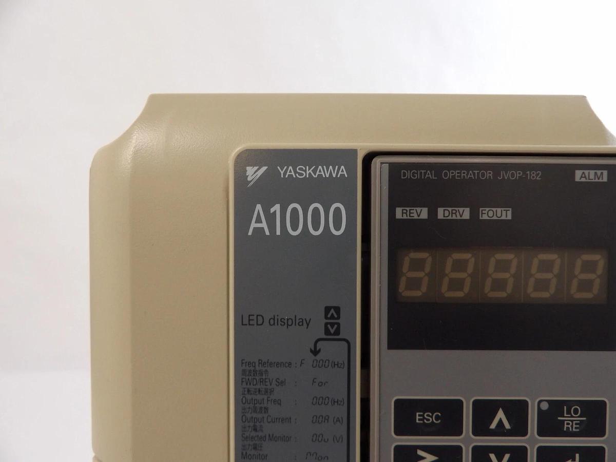 Used Yaskawa CIMR-AA2M0030FAA Digital Operator Inverter AC Drive A1000 Working Spare