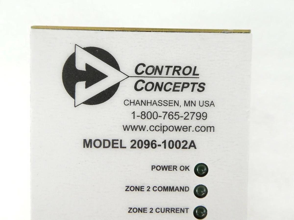 Used Control Concepts 2096-1002A SCR Power Controller AMAT 0190-43080 Working Surplus