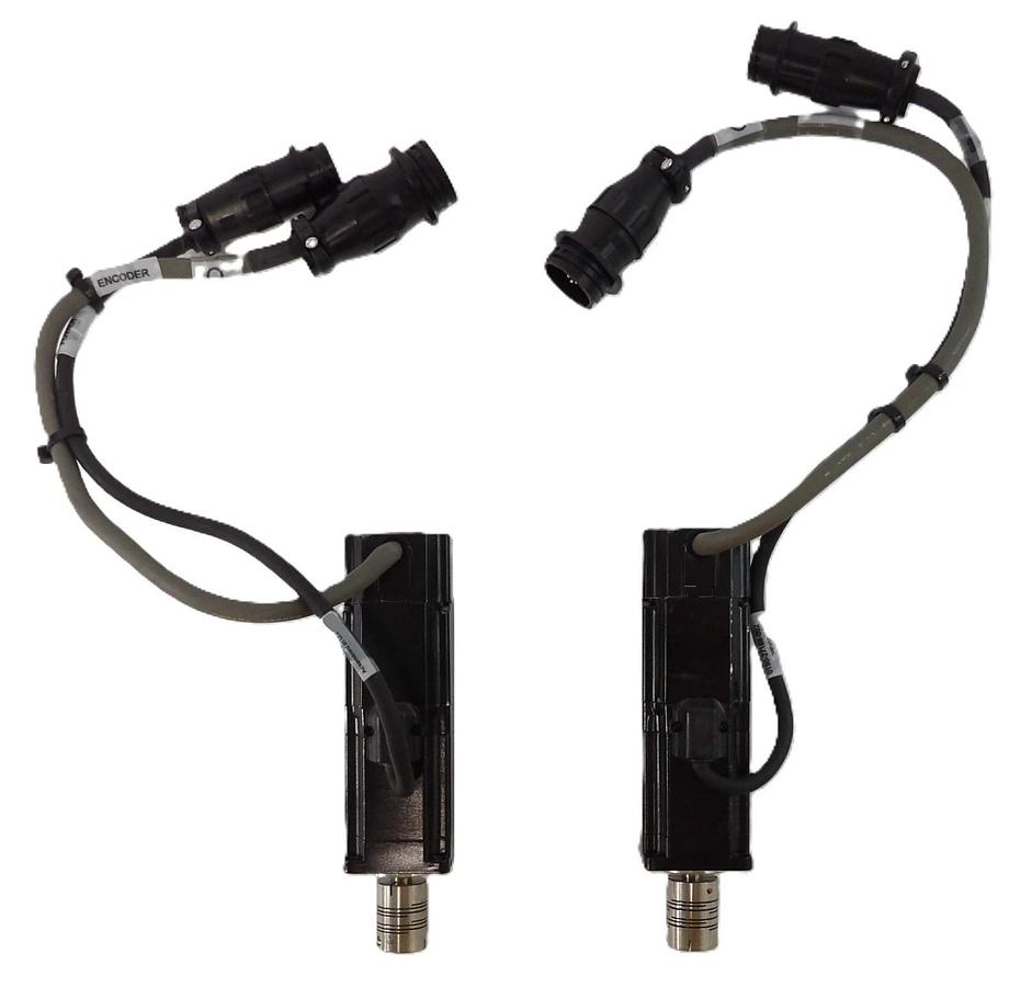 Used Sanyo Denki P30B04010PCKST AC Servo Motor BL Super P3 Lot of 2 Working Surplus
