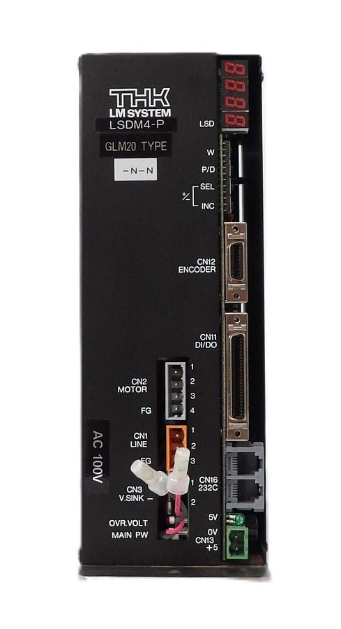 Used THK LSDM4-P 100V LM System Automation Servo Drive GLM20 Type Working Surplus