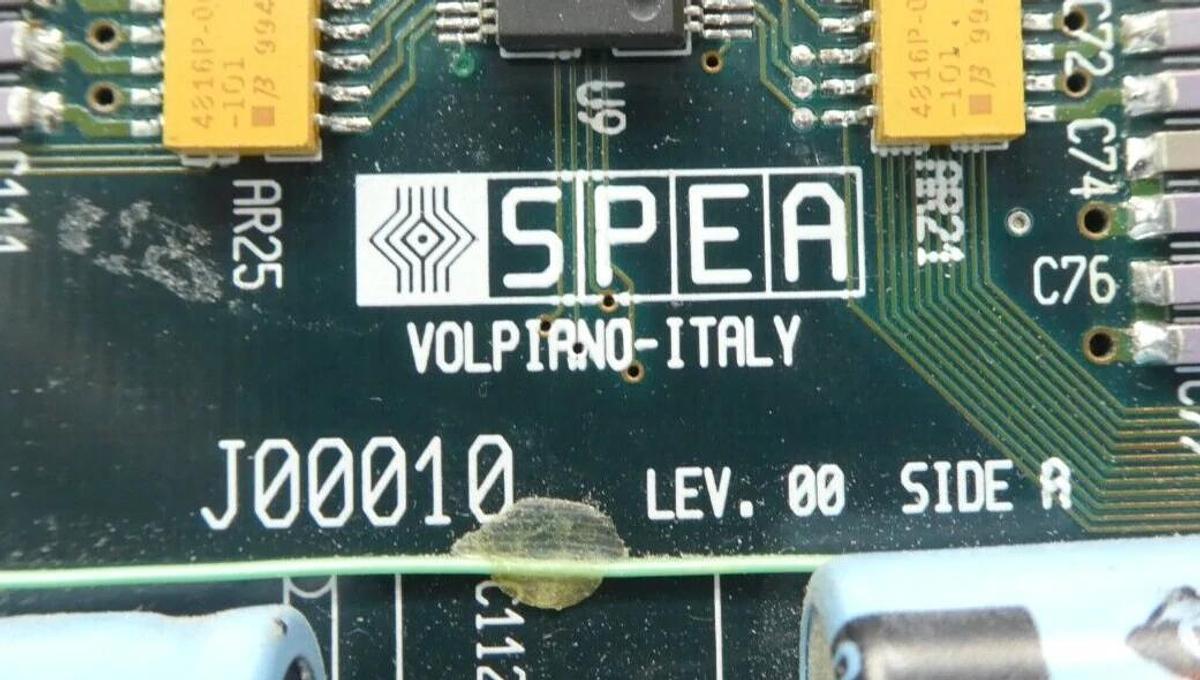 Used SPEA J00010 Power Distribution PCB EL.LEV.D Working Surplus