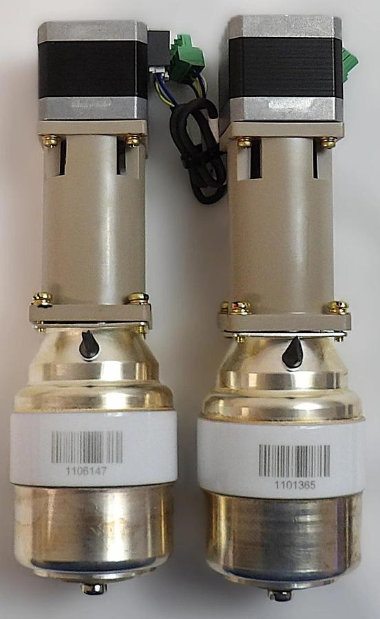 Used Comet CVUN-500BC/12-JHJA-Z1 RF Variable Vacuum Capacitor Lot of 2 Working