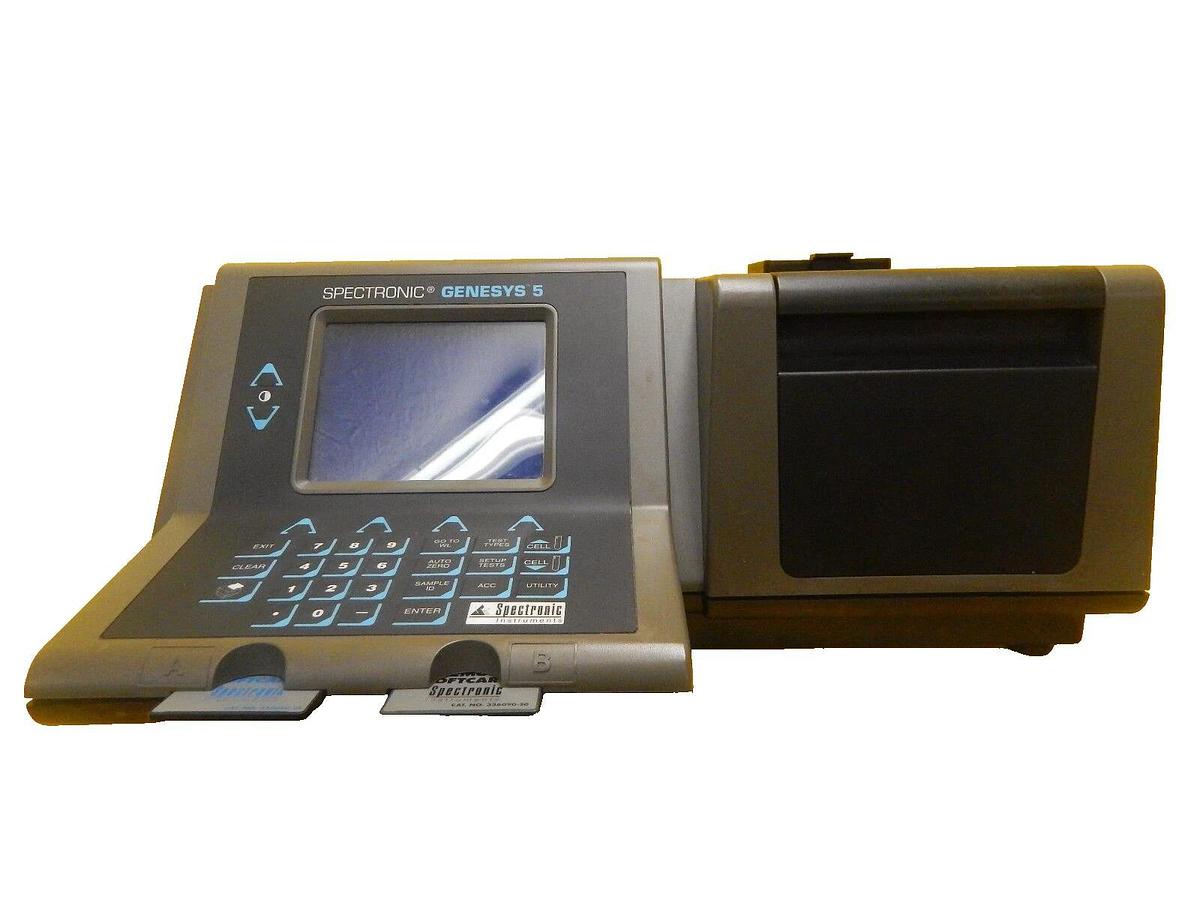 Used Spectronic Genesys 5 Spectrophotometer Milton Roy 336001 Tested Working