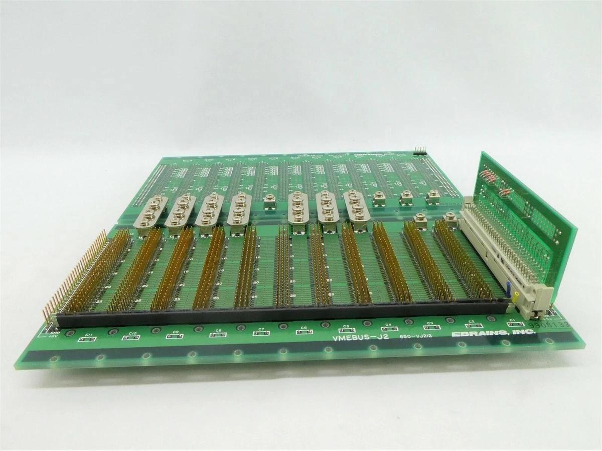 Used EBRAINS 650-VME12T Backplane Board PCB 650-VJ212 JEOL JWS-2000 SEM Working Spare
