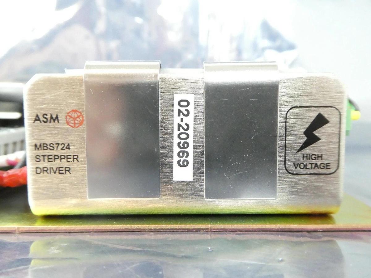Used ASM Advanced Semiconductor Materials 02-54037-14 Stepper Driver MBS724 Working